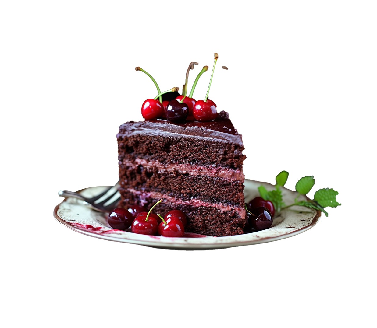 Vişneli Çikolatalı Pasya